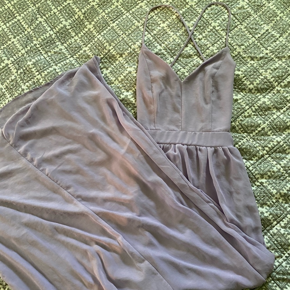 *LAST CHANCE* Lulus Backless Maxi Dress size (0-2, extra small)
